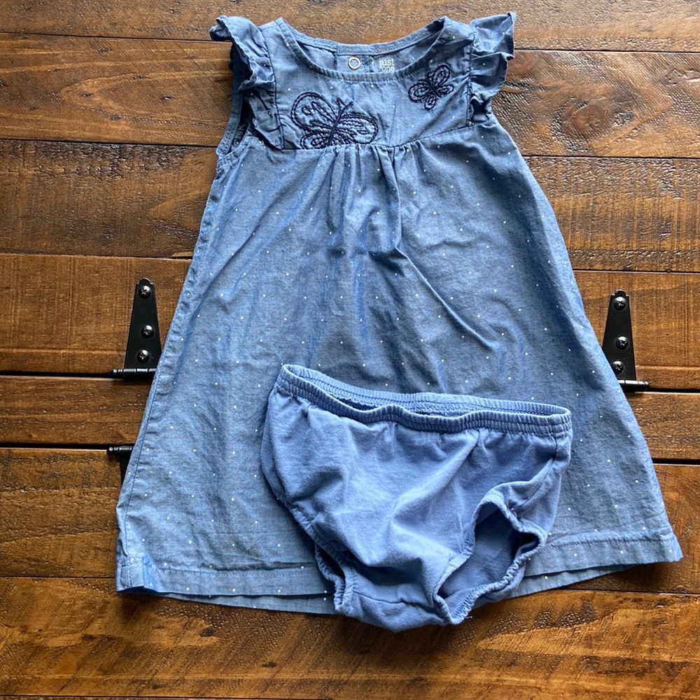 ❤️ Just One You by Carter’s Dress with Bloomer’s size 18M #194